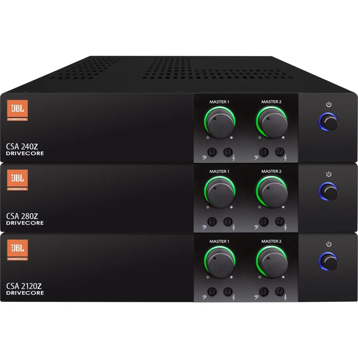 HARMAN KARDON HARMAN KARDON NCSA280Z-U-US 1 or 2 Channels 40/80/120W live sound amplifier — product photo