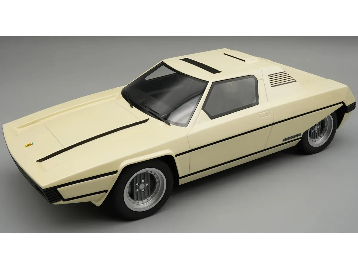 Tecnomodel Tecnomodel 1976 Ferrari 308 GT Rainbow Bertone White Metallic Mythos Series 1/18 Limited 70 pcs — product photo