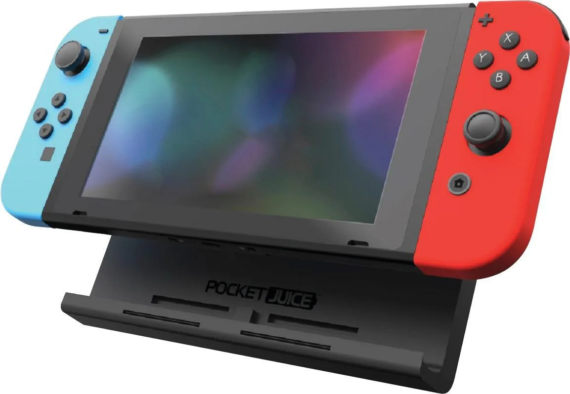 Tzumi Tzumi Pocket Juice Power Bank 10000 mAh Black with Kickstand for Nintendo Switch — product photo