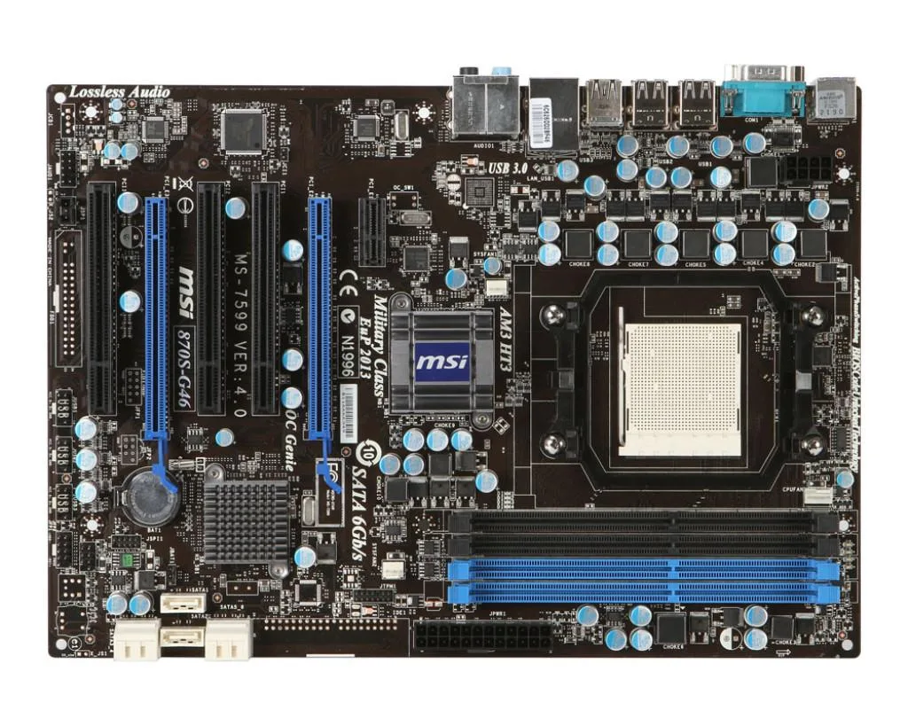 MSI MSI 870S-G46 AMD 870 motherboard Socket AM3 DDR3 32GB — product photo
