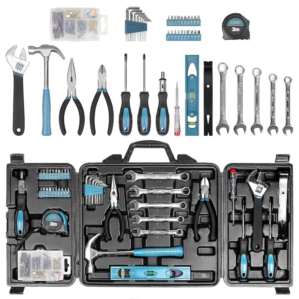  Zeite ZHT-ST-144H1 144-Piece Hand Wrench &amp; Pliers Set — product photo