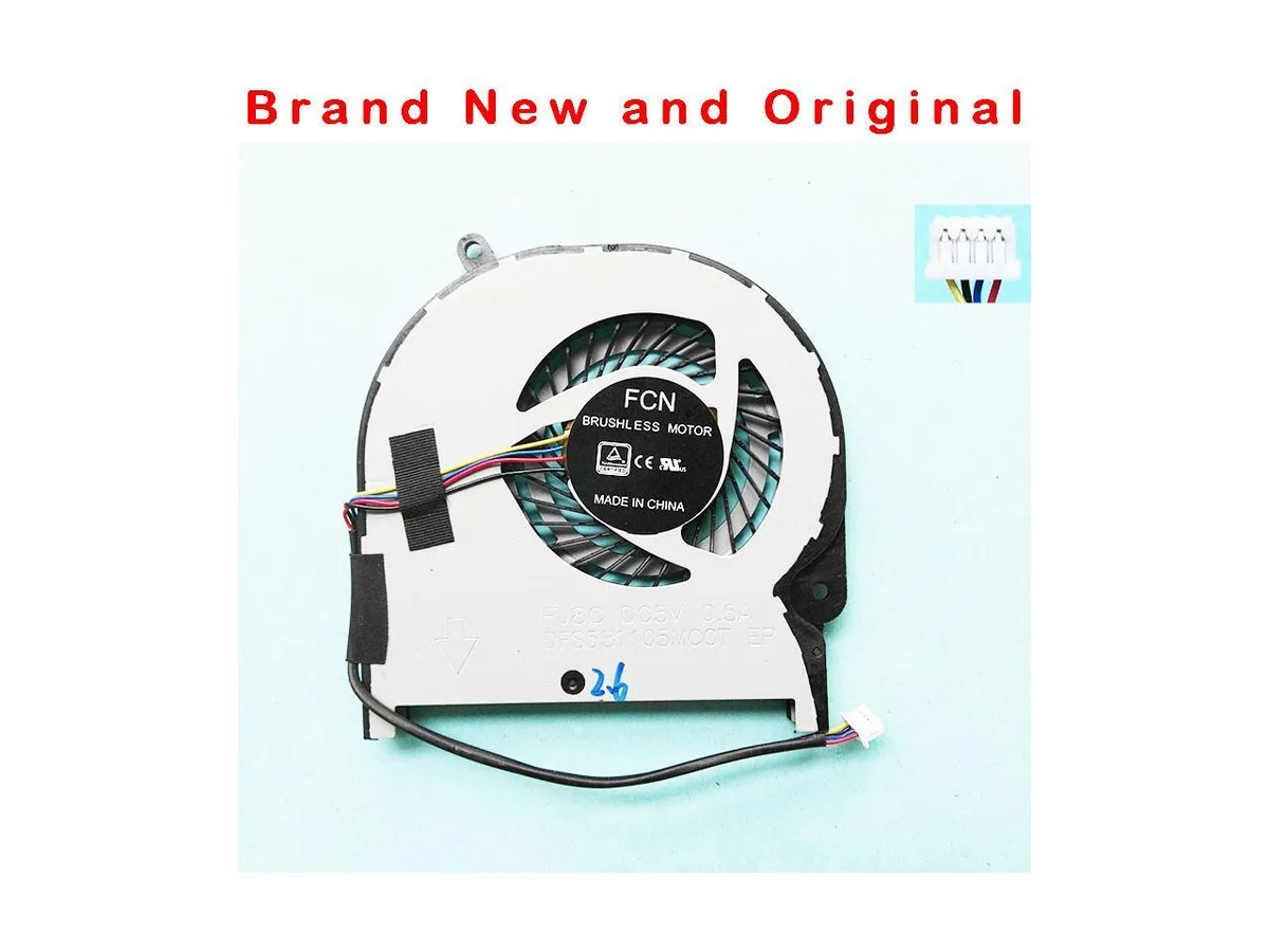 Fans Fans Case Fan for FCN DFS531105MC0T FJ8C DC5V .5A 4PIN 13N1-0KA0601 — product photo