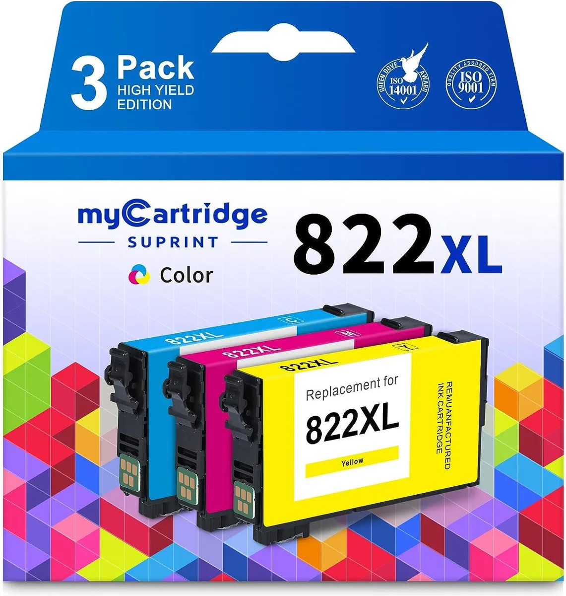 NuoTo NuoTo 822XL ink cartridge combo pack — product photo
