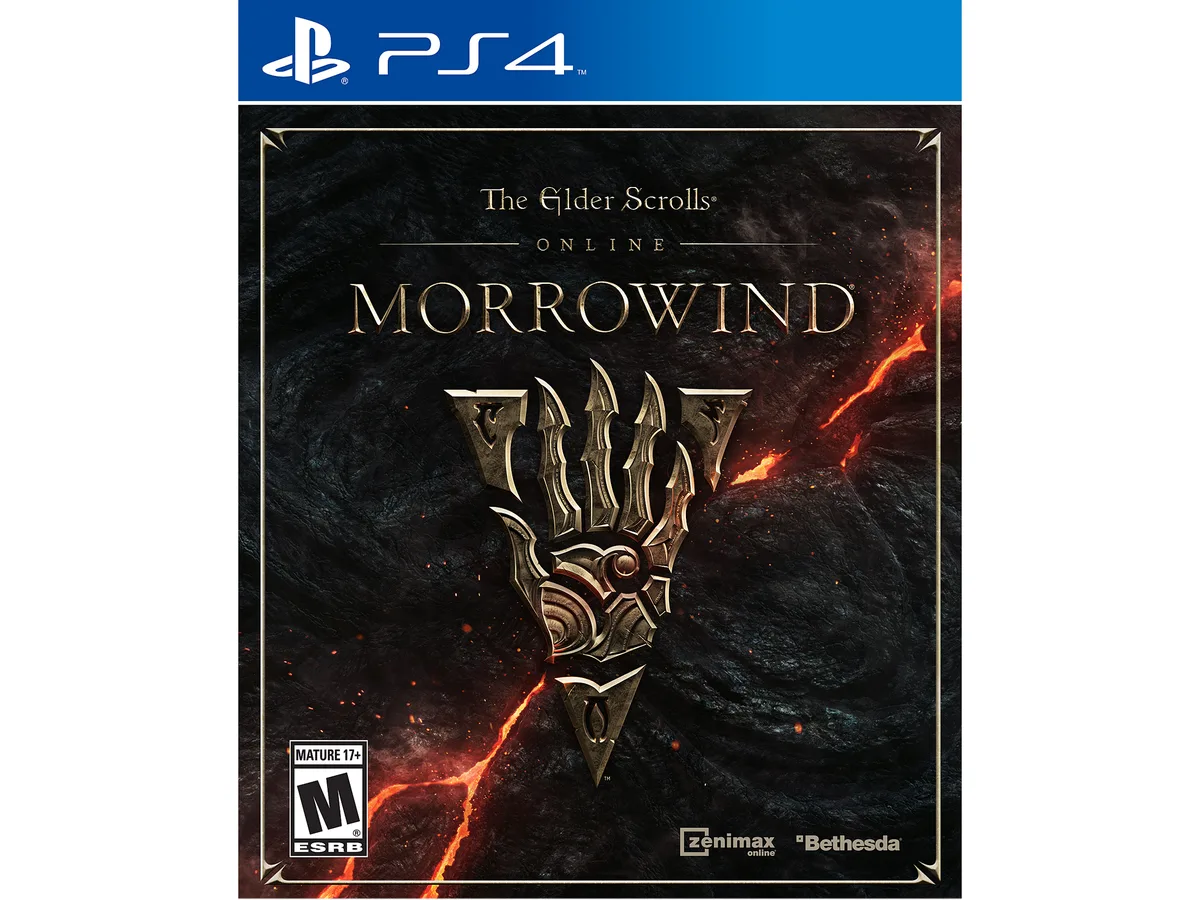 Bethesda Softworks Bethesda Softworks The Elder Scrolls Online Morrowind PS4 video game — product photo
