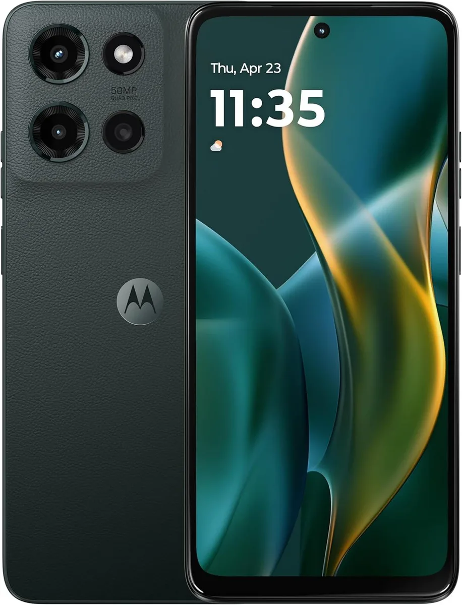 Motorola Motorola Moto G 2025 4/128GB Forest Gray cell phones - unlocked — product photo