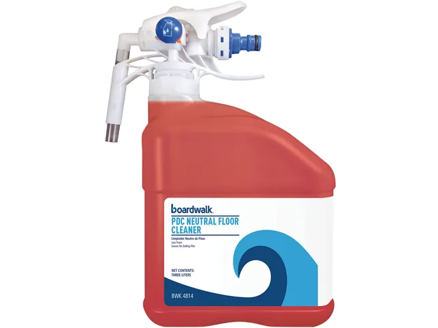 Boardwalk Boardwalk 956500-39ESSN Neutral Floor Cleaner, Tangy Fruit, 3 L, 2/Carton — product photo
