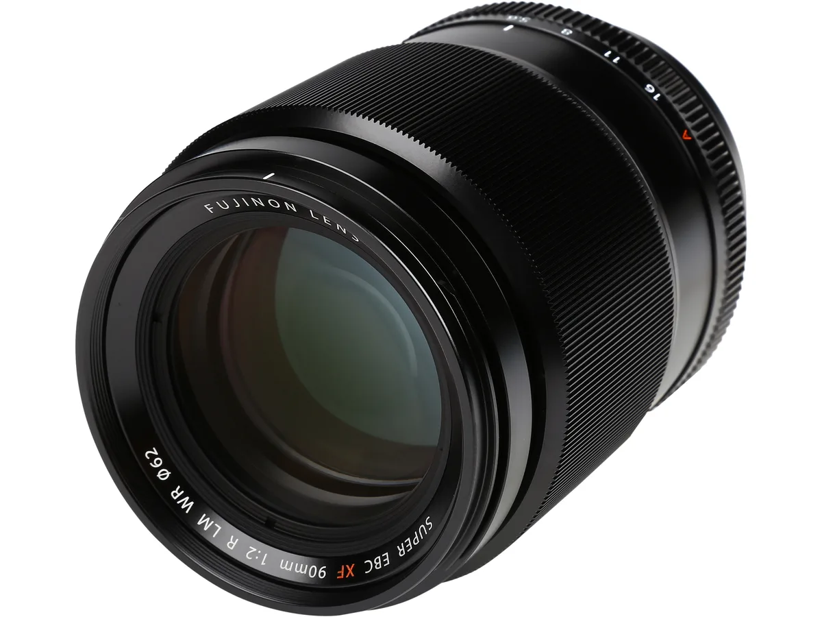 FUJIFILM FUJIFILM 600015539 FUJINON XF90mmF2 R LM WR camera lens — product photo