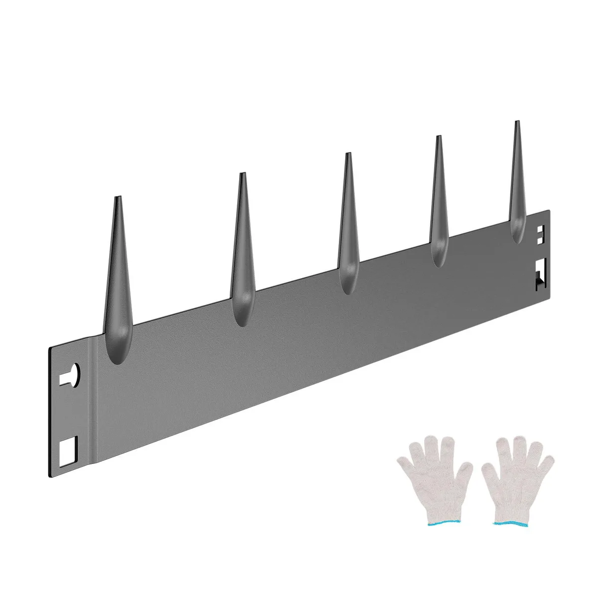 VEVOR VEVOR Steel Landscape Edging 5-Pack 39 x 3 in Dark Grey — product photo