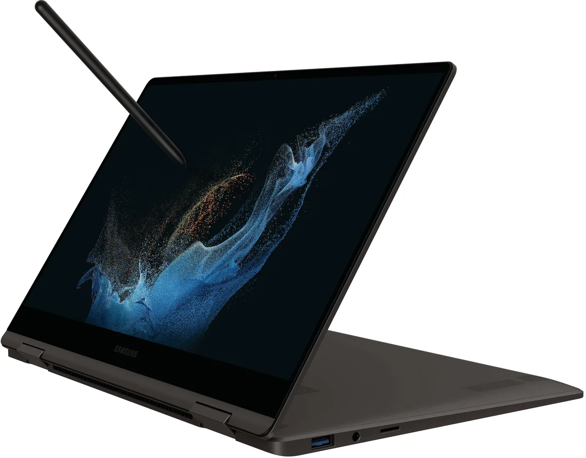 SAMSUNG SAMSUNG Galaxy Book2 360 13.3" i7 16GB 512GB Graphite NP730QED-KA1US — product photo