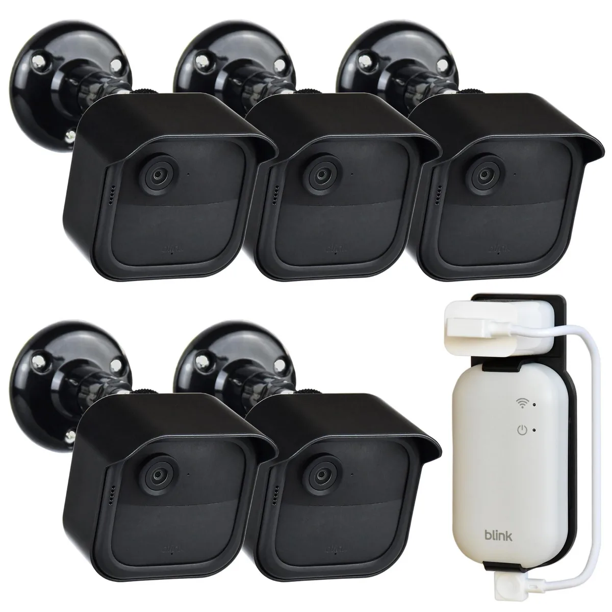  GoHonor GBL0015 Blink Outdoor 4th &amp; 3rd Gen Mount Bracket 5-Pack Surveillance Accessory — product photo