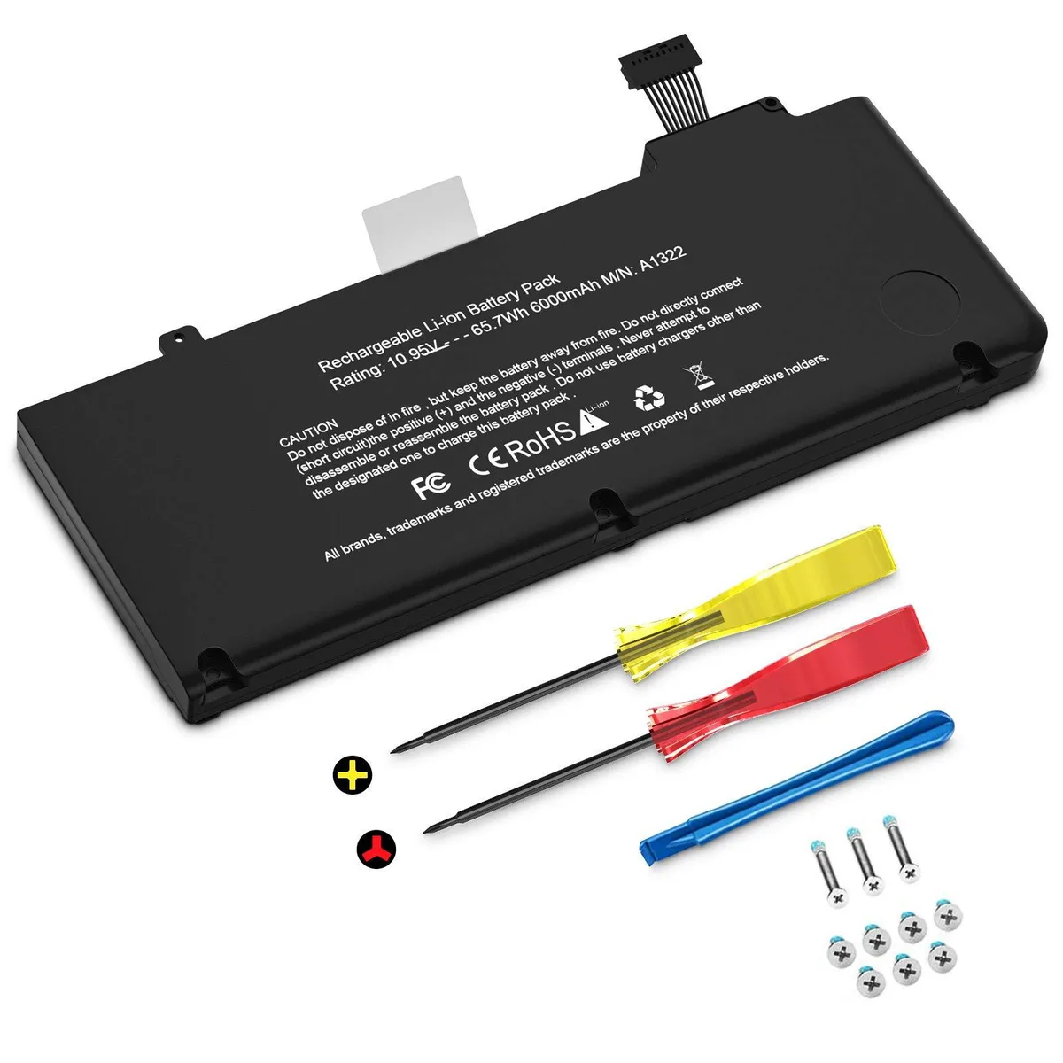 No Sew No Sew A1322 laptop battery 65.7Wh 10.95V for MacBook Pro 13 inch 2009-2012 — product photo