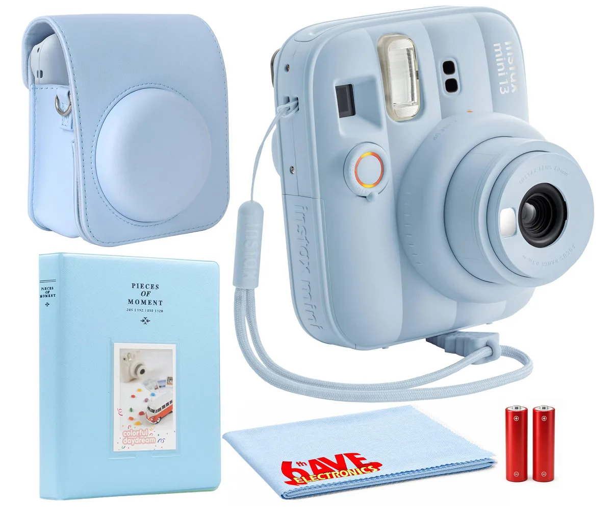 FUJIFILM FUJIFILM instax mini 13 Instant Film Camera Frost Blue — product photo