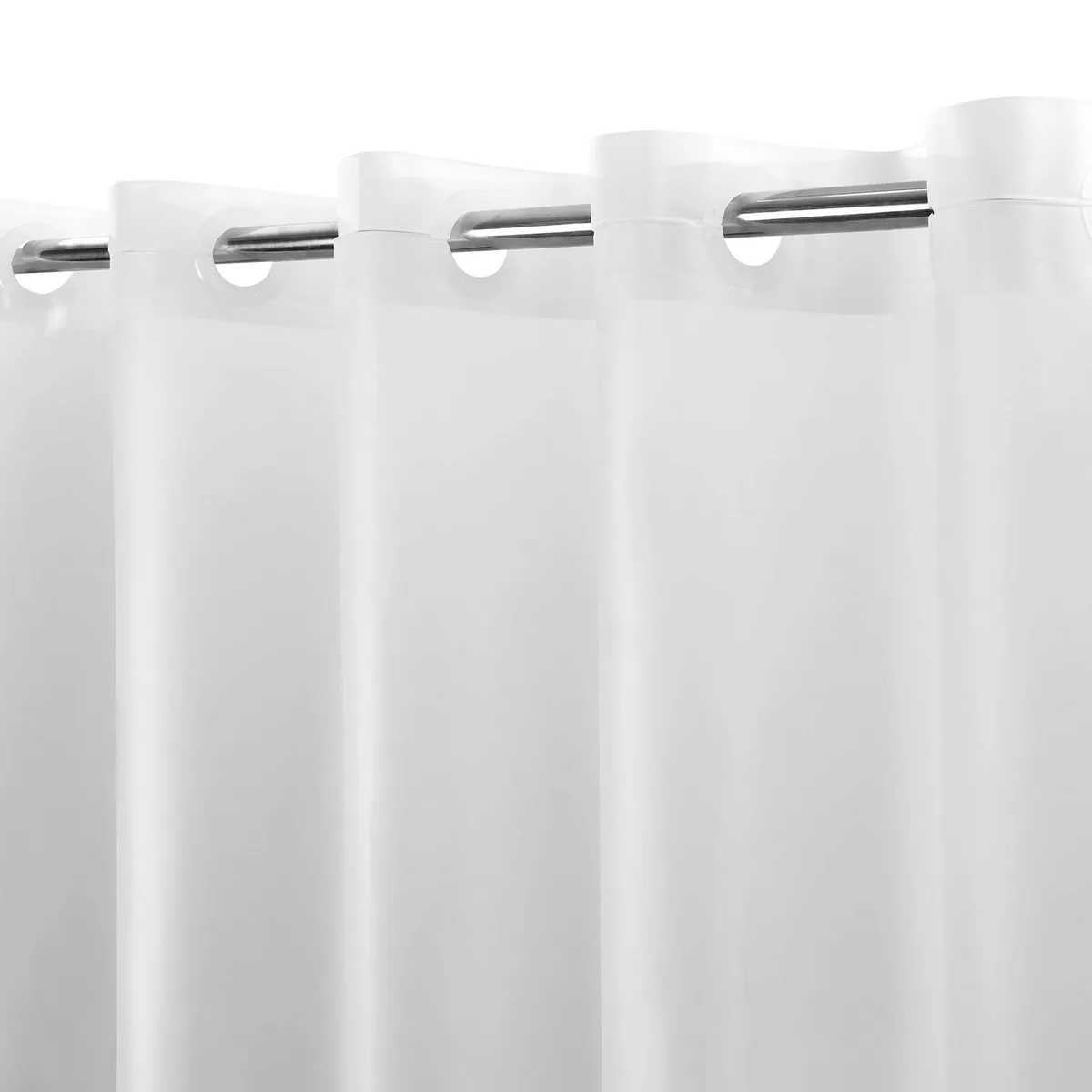  ABLUEN No Hook PEVA Shower Curtain 8G Frosted 71 x 74 — product photo