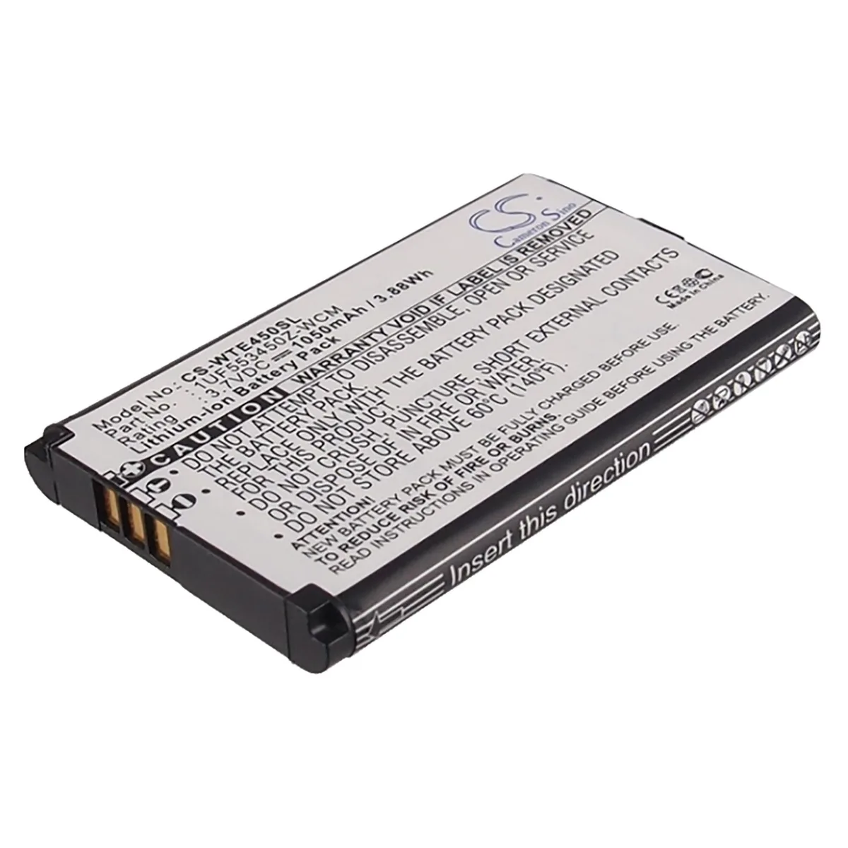 Cameron &amp; Co Cameron &amp; Co DS-CS-WTE450SL Battery for Wacom 3.7V 1.05Ah — product photo