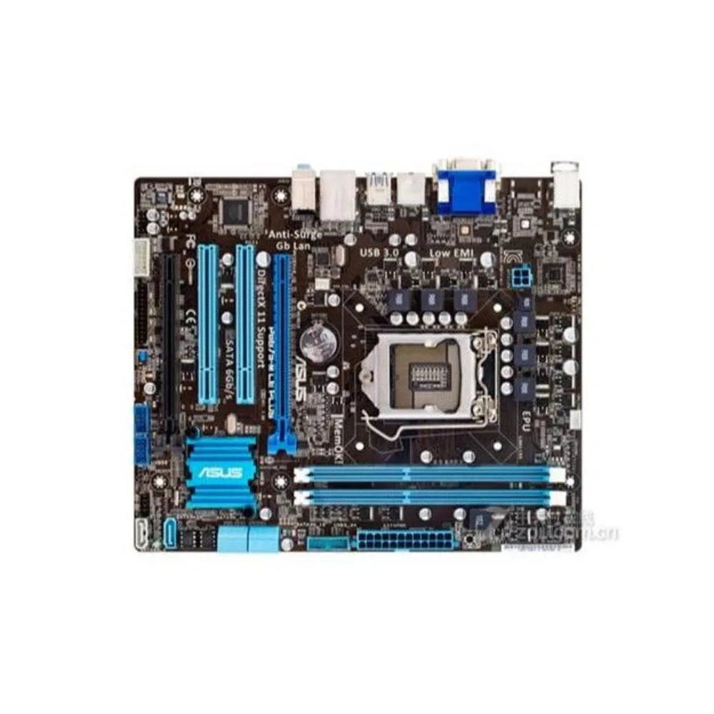 ASUS ASUS P8B75-M LE PLUS Intel B75 LGA 1155 DDR3 16GB Micro ATX Motherboard — product photo