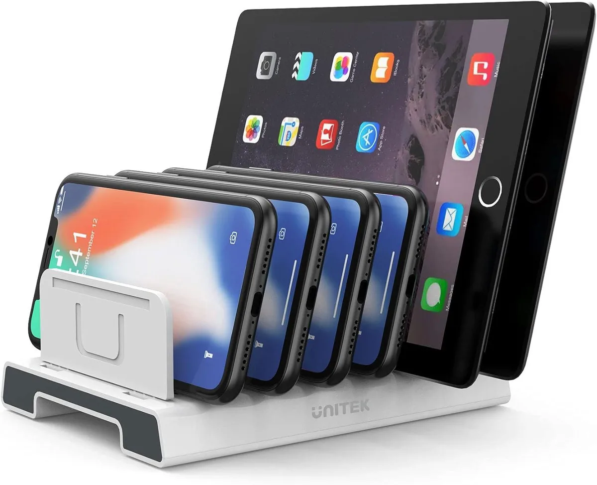 PISKEKAT PISKEKAT Adjustable Multi-Device Organizer Dock Stand — product photo
