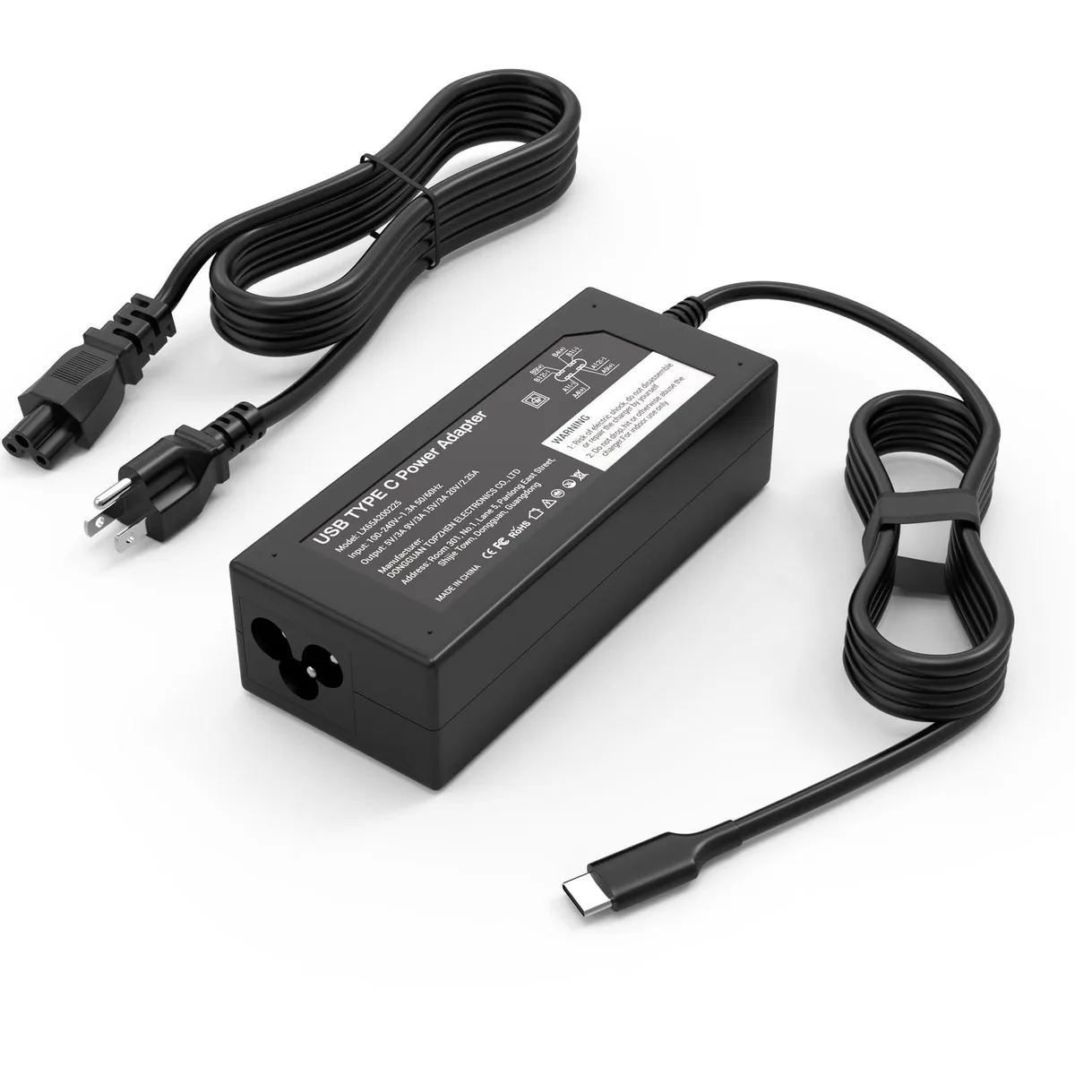 No Sew No Sew 45W USB-C PD Charger for HP Chromebook x360 14 — product photo