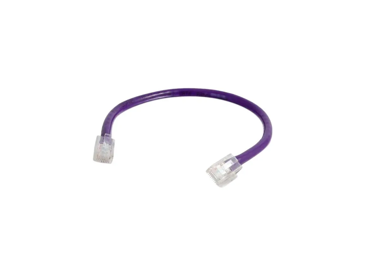 sakose sakose Cat6 RJ45 Ethernet Cable Purple 1 ft 0.30 m 04085 — product photo
