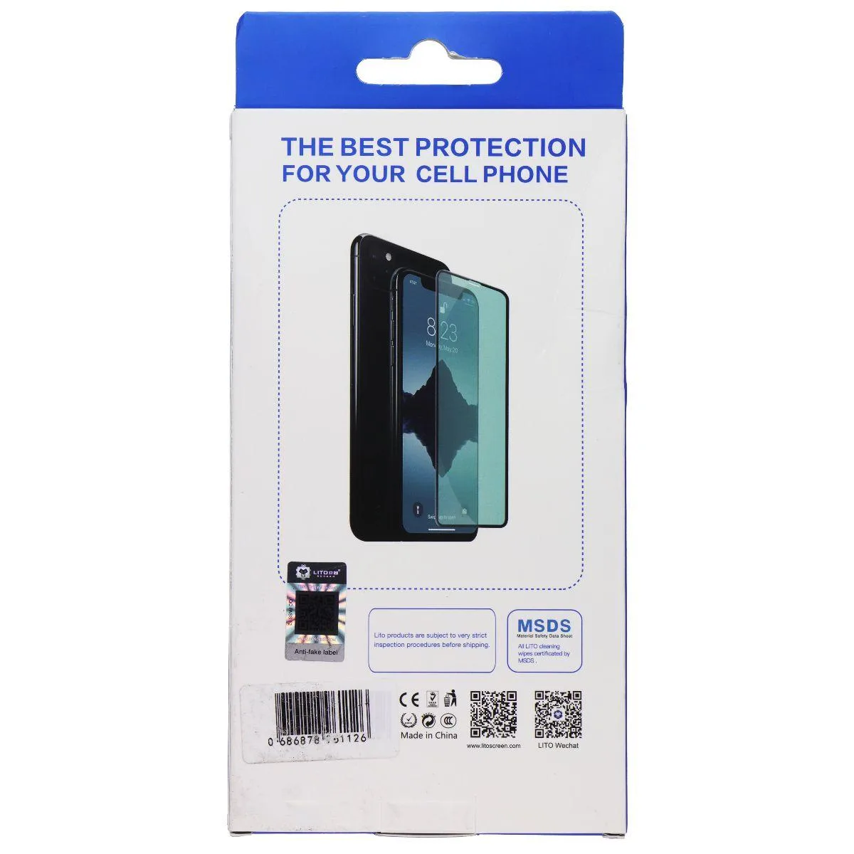 Lito Children’s Wear Lito Children’s Wear Anti-Blue Light Screen Protector for iPhone 11 Pro Max (2 Pack) — product photo