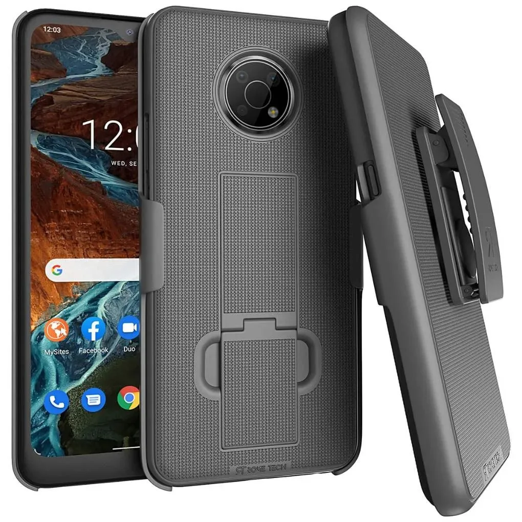 Rome Tech Rome Tech Nokia G300 Belt Clip Holster Case Black — product photo