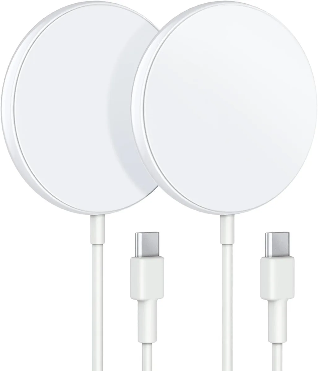 FLEANE FLEANE Magnetic Wireless Charger 2-Pack for iPhone 12/13/14/15/16 Series — product photo