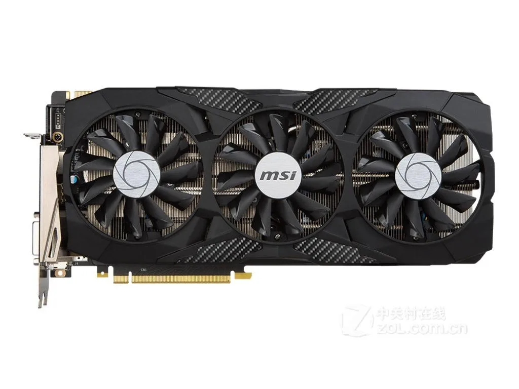 MSI MSI GTX 1070Ti DUKE 8G graphics card — product photo