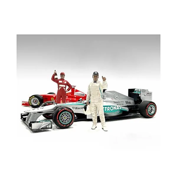 American Diorama American Diorama Racing Legends 2000s 1/43 Diecast Figures Set of 2 — product photo