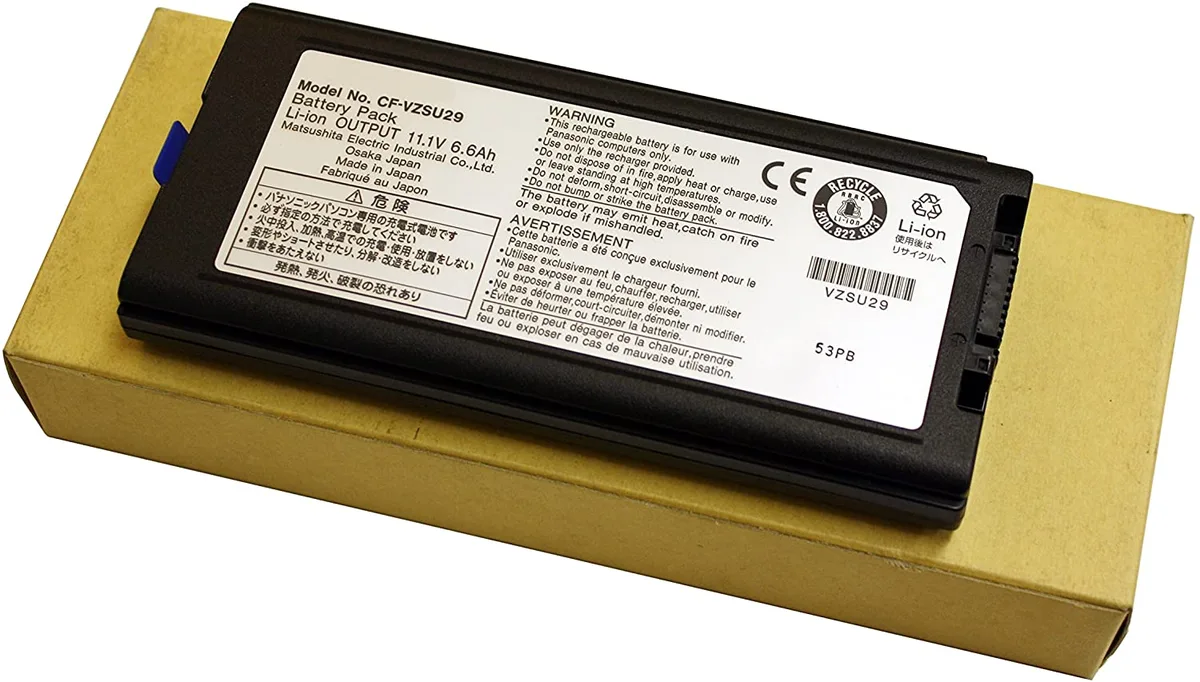 NShi NShi CF-VZSU29U 9-Cell Li-Ion 11.1V 6600mAh 73Whr laptop battery — product photo