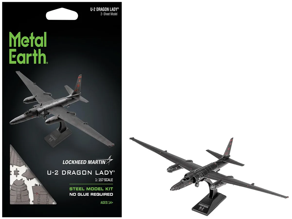 Metal Earth Metal Earth Lockheed Martin U-2 Dragon Lady "United States Air Force" hobby collectible — product photo