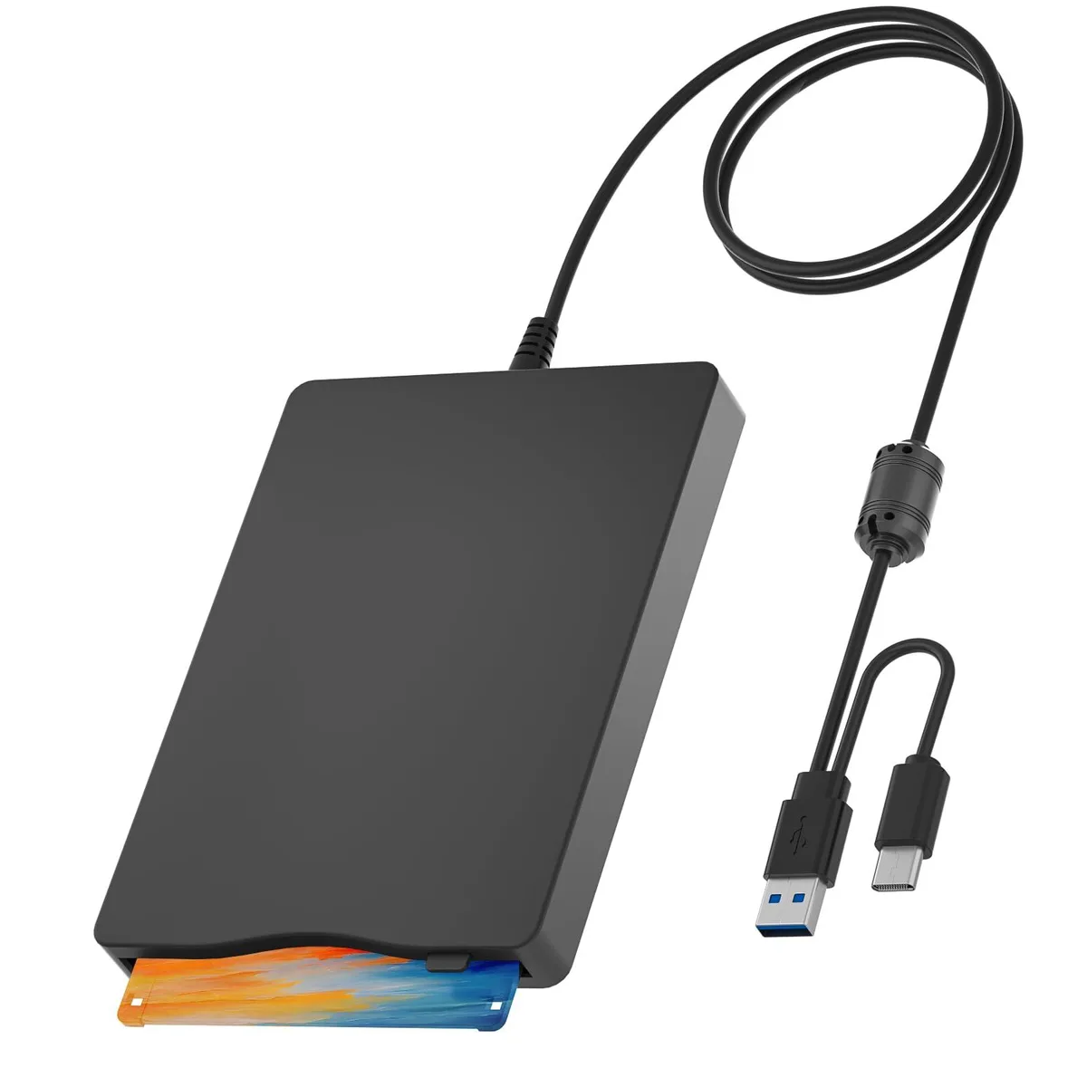  Wintale 3.5 USB Floppy Drive 1.44MB Type C 10 Pack — product photo