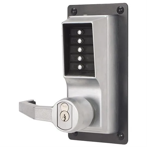 Simplex Simplex LP1020B-RH-26D-26D Satin Chrome Right Hand door lock — product photo