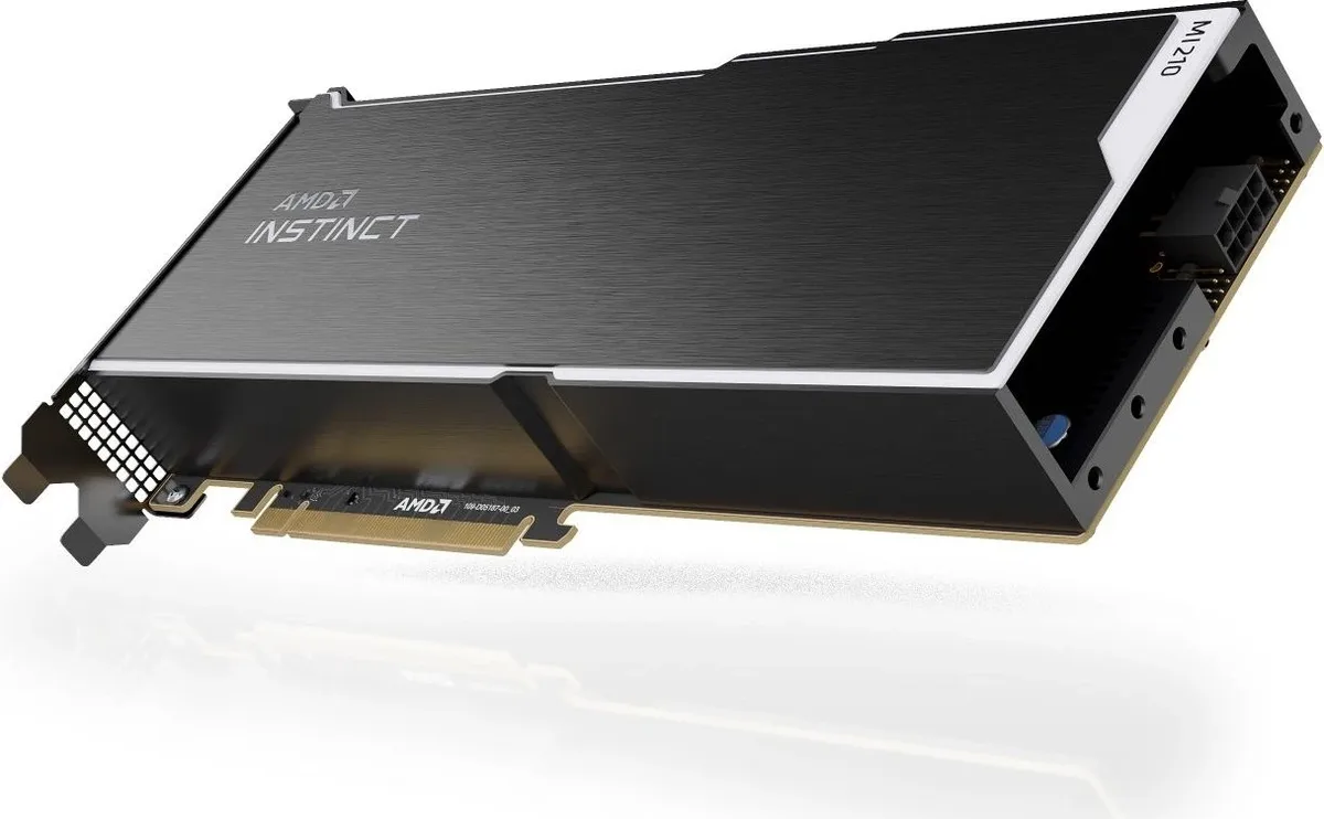 AMD AMD Instinct MI210 64GB HBM2e AI Accelerator Card 100-300000008H — product photo