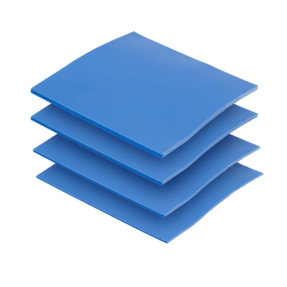  2-Power 4 Pack Thermal Pads 100x100mm 0.5 1 1.5 2mm 6.0 W/mK — product photo