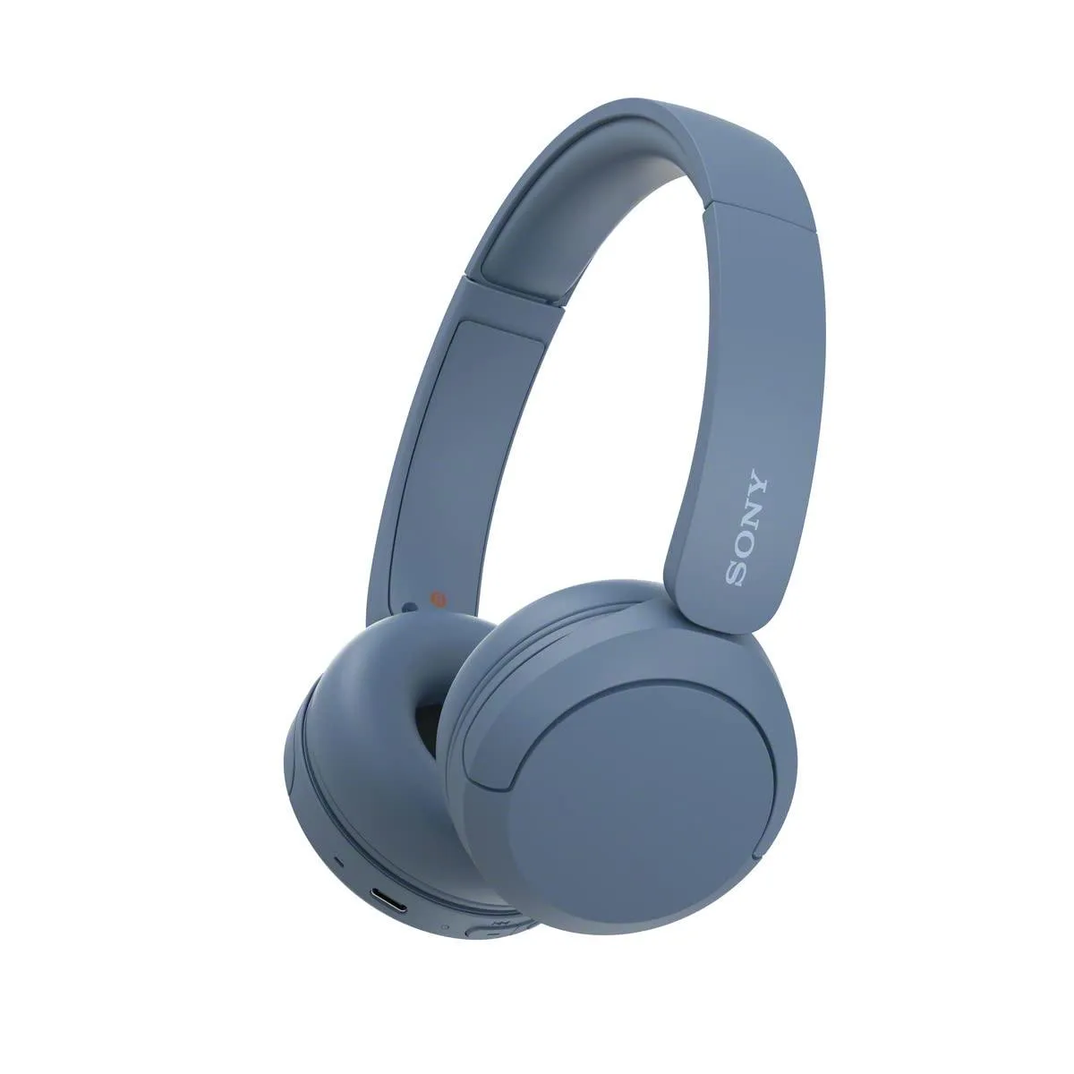 Sony WH-CH520 Wireless On-Ear Headphones, Blue — product photo