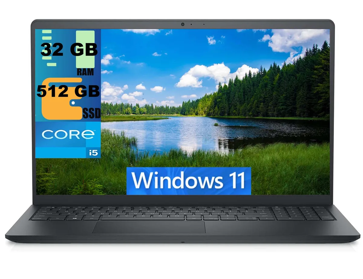 DELL DELL Inspiron 15 laptop i5-1155G7 32GB 512GB SSD — product photo