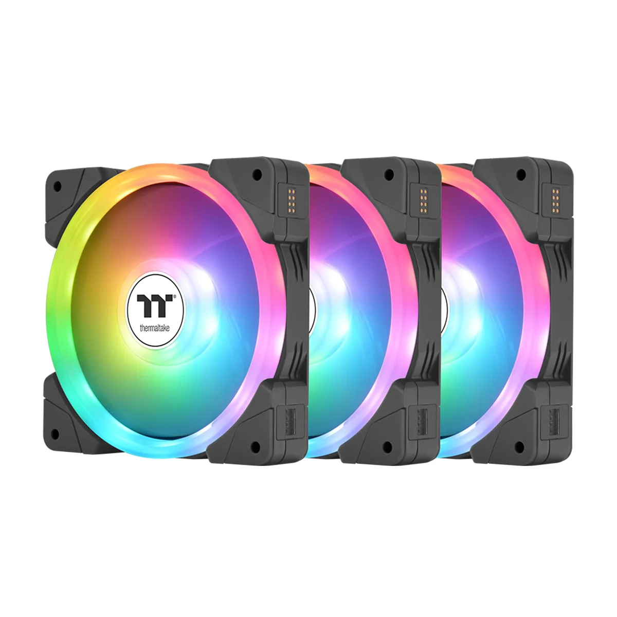 Thermaltake Thermaltake CL-F168-PL14SW-A 140mm ARGB case fan 3-pack 500-2000 RPM — product photo
