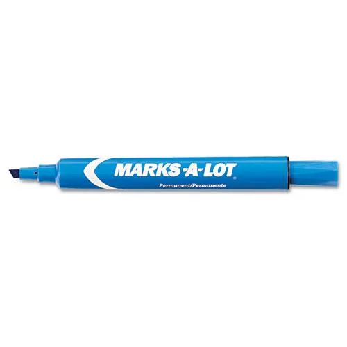 Avery Avery 8888 Marks-A-Lot Large Desk-Style Permanent Marker Chisel Tip Black Dozen — product photo
