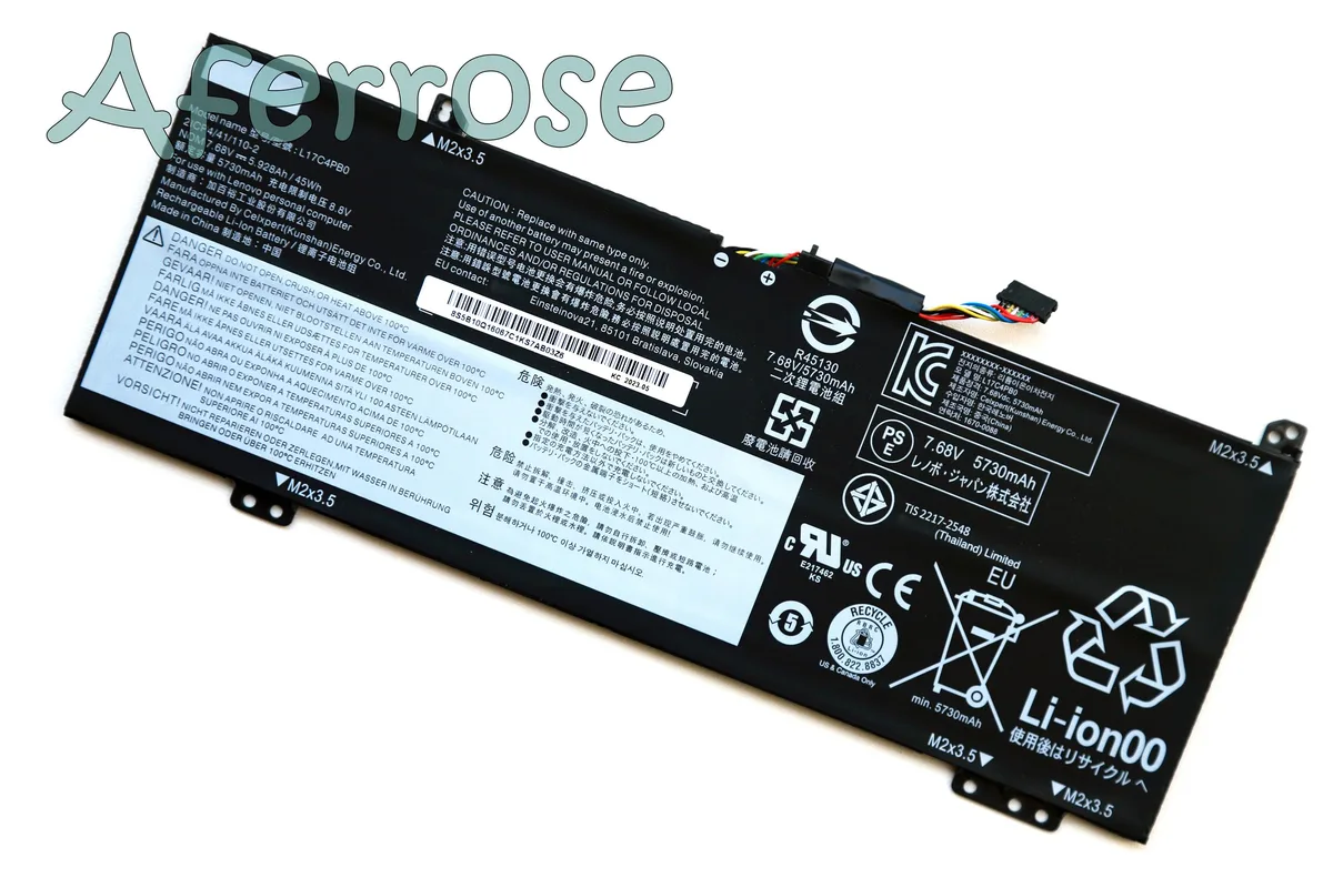 GOLDIX GOLDIX L17C4PB0 L17M4PB0 laptop battery 45Wh 7.68V — product photo
