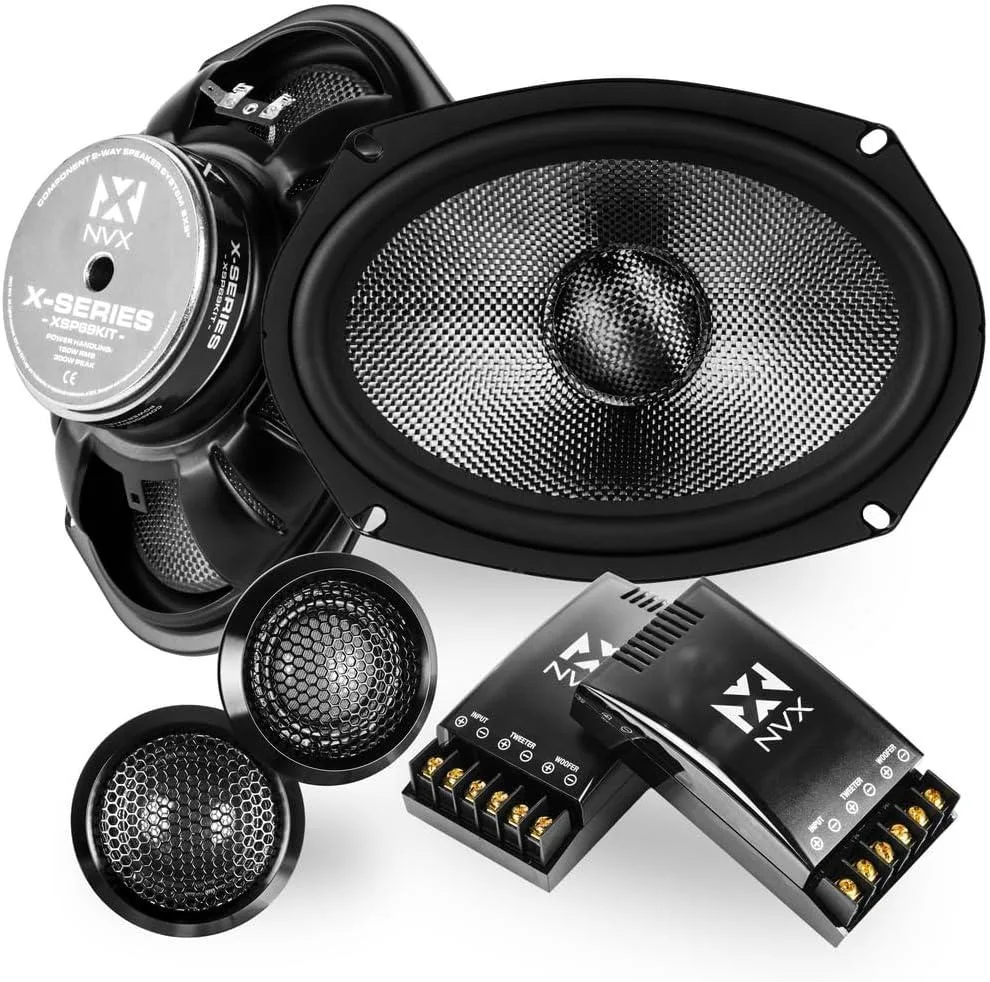 WUQ WUQ 6x9 2-Way Component Speaker System 600W Peak 300W RMS 4 Ohm 96dB — product photo
