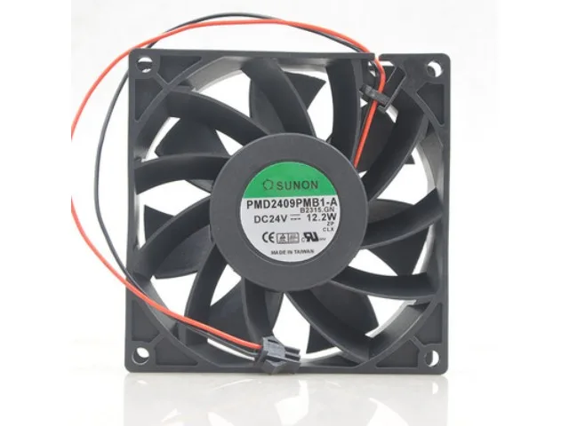 Fans Fans 24V 12.2W 92x92x38mm 4900rpm Ball Bearing Case Fan — product photo