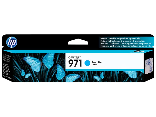 HP HP CN622AM 971 Cyan Ink Cartridge 2500 Pages — product photo