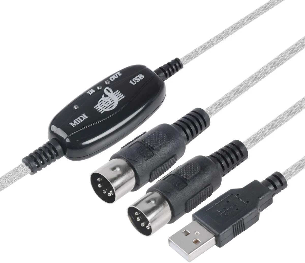 HANNORD HANNORD USB to MIDI Cable Converter 16 Channels 2.0m — product photo