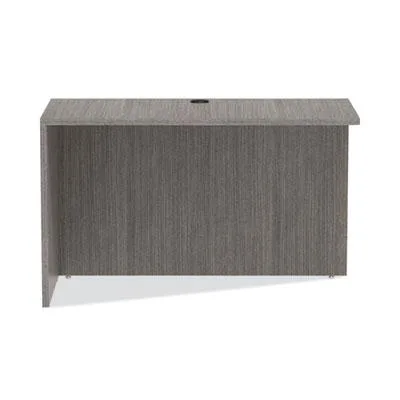 Alera Alera VA354824GY Reversible Return Bridge Shell 47.25w x 23.63d x 29.5h Gray food service — product photo