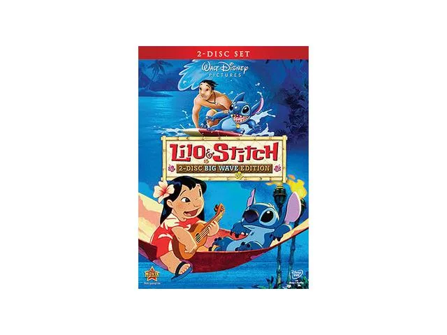 Walt Disney Home Entertainment Walt Disney Home Entertainment Lilo &amp; Stitch Big Wave Edition DVD 2002 — product photo