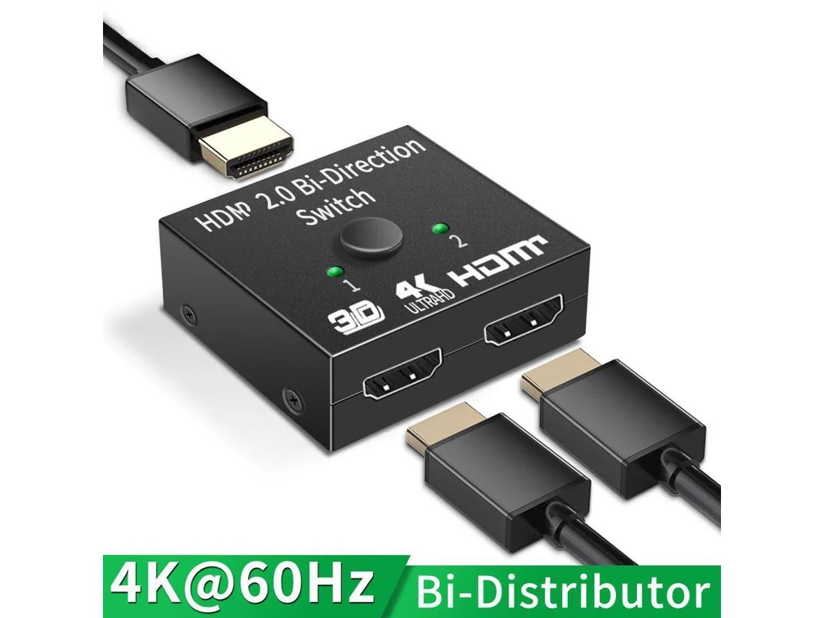 KEHIPI KEHIPI 4K@30Hz Bi-Directional HDMI Switch 2 Ports KVM Switch — product photo