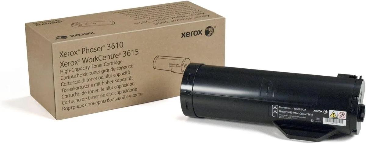 XEROX Xerox 106R02722 Black High Capacity Toner Cartridge 14100 Pages — product photo