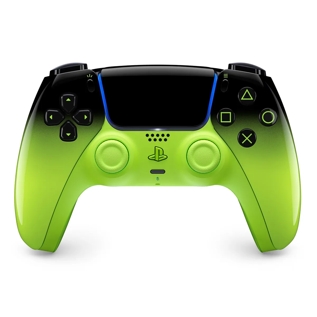 PlayStation PlayStation DualSense Wireless Controller Remix Green 1000048534 ps5 accessory — product photo