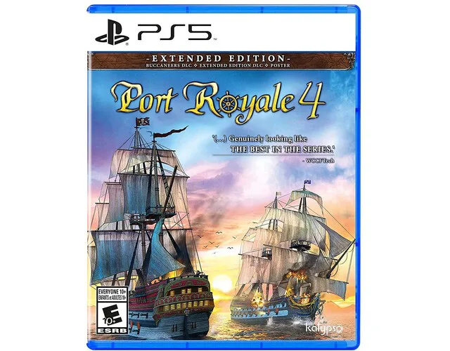 Kalypso Media Kalypso Media 600153 Port Royale 4 PS5 video game — product photo