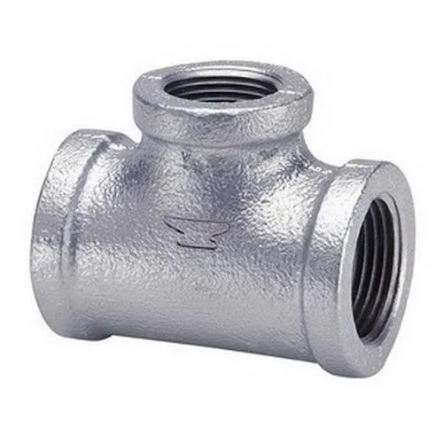 Anvil Anvil 1105 Straight Tee Coupling 1-1/2" Galvanized Malleable Iron Class 150 FNPT — product photo