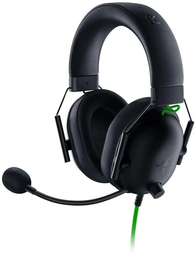 RAZER RAZER BlackShark V2 X RZ04-03240100-R3U1 gaming headset 7.1 surround 50mm drivers 3.5mm — product photo